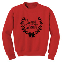 Warm Winter Wishes Youth Sweatshirt | Artistshot