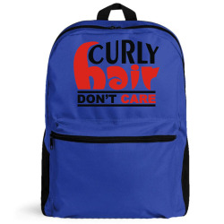 curly hair don't care Backpack | Artistshot