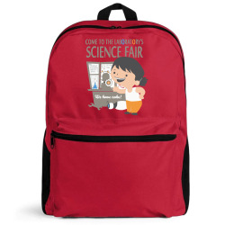 come to the laboratory science fair Backpack | Artistshot