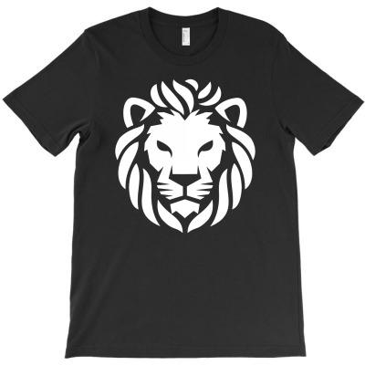 Lion Face T-shirt Designed By Lili Alamin