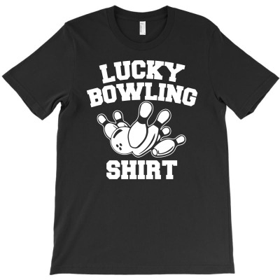 Lucky Bowling Shirt T-shirt Designed By Lili Alamin