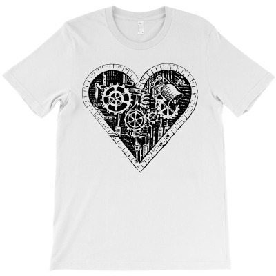 Mechanical Heart T-shirt Designed By Lili Alamin