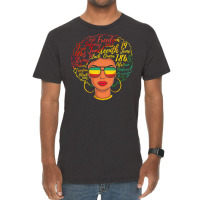 Juneteenth T  Shirt Juneteenth Freedom Day Afro Word Art Black Queen T Vintage T-shirt | Artistshot