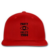 Big Brother Is Watching You Party Printed Hat | Artistshot