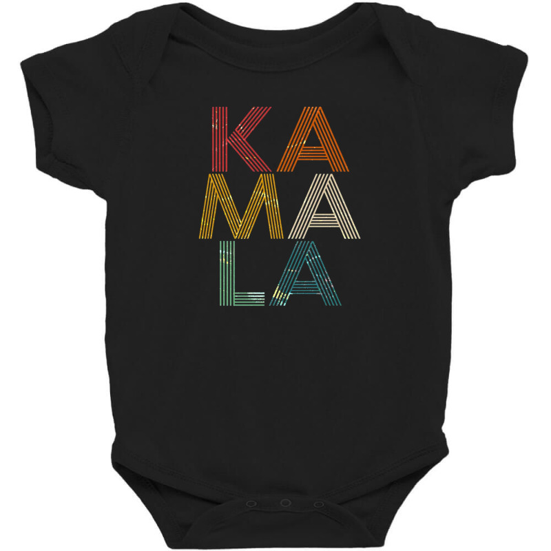 Retro Colors Kamala Baby Bodysuit | Artistshot