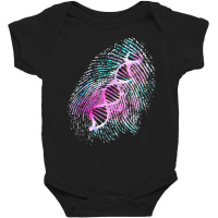 Dna Genetics Color Fingerprint T Shirt Science Biology Shirt Baby Bodysuit | Artistshot