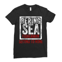 Bering Sea Fisherman 2021 Second To None Dutch Harbor Alaska T Shirt Ladies Fitted T-shirt | Artistshot