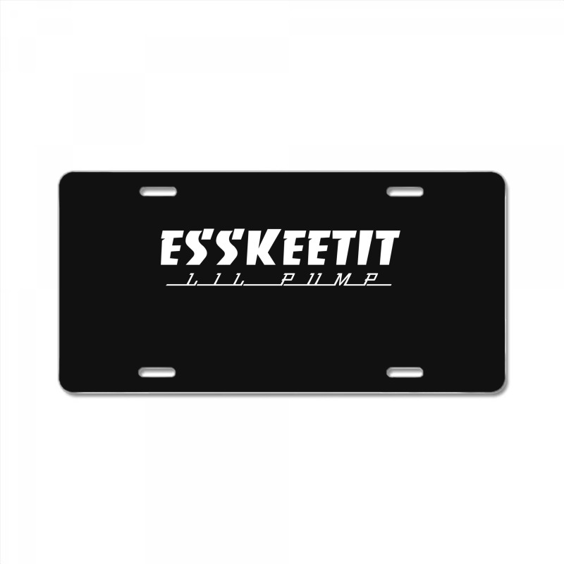 Esskeetit Lil Pump License Plate | Artistshot