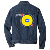 Helium Atom Science T Shirt Funny Chemistry T Shirt Men Denim Jacket | Artistshot