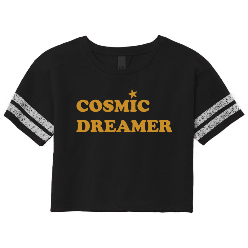 Cosmic Dreamer Scorecard Crop Tee | Artistshot