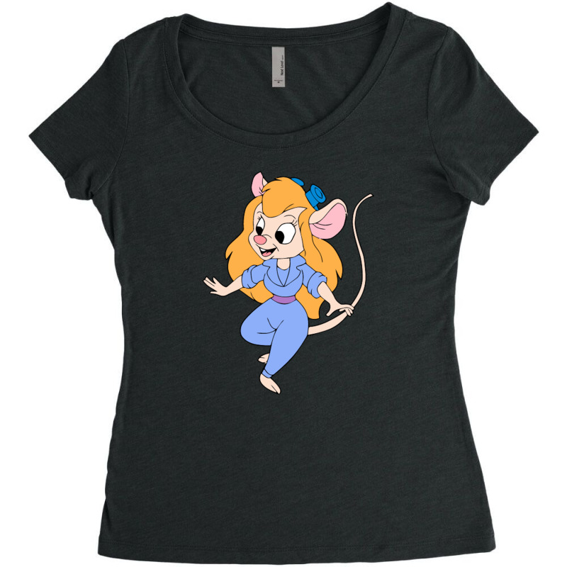 Chip 'n Dale Rescue Women's Triblend Scoop T-shirt by mukidey | Artistshot