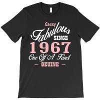 Sassy Fabulous Since 1967 Birthday Gift T-shirt | Artistshot