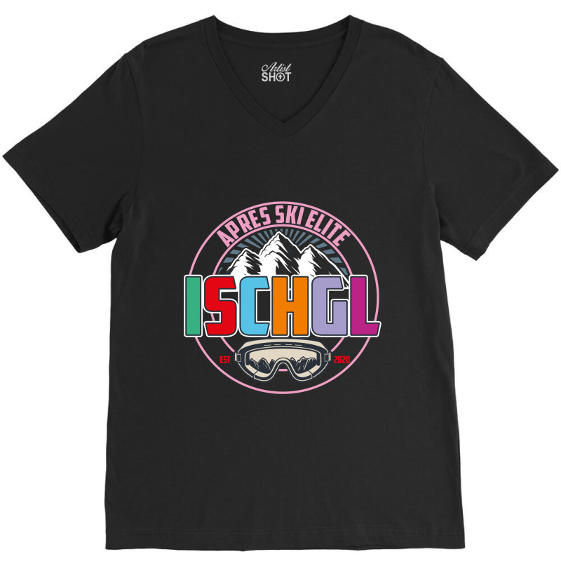 Apres Ski Elite Ischgl Est 2020 V-neck Tee | Artistshot