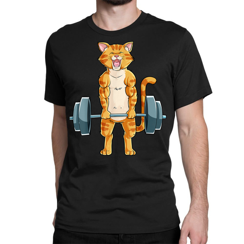 Cat Deadlift Powerlifting T Shirt Fitness Gym Lifting Weights Tee Gifts |  Poster