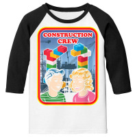 Construction Crew Master Builder Engineer Building Blocks T Shirt Youth 3/4 Sleeve | Artistshot