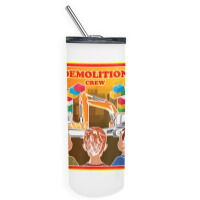 Demolition Crew Master Builder Engineer Building Blocks T Shirt Skinny Tumbler | Artistshot