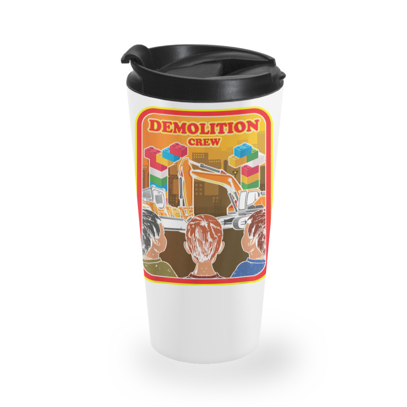 Demolition Crew Master Builder Engineer Building Blocks T Shirt Travel Mug | Artistshot