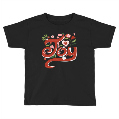 Joy Toddler T-shirt Designed By Sweetcoolvibes
