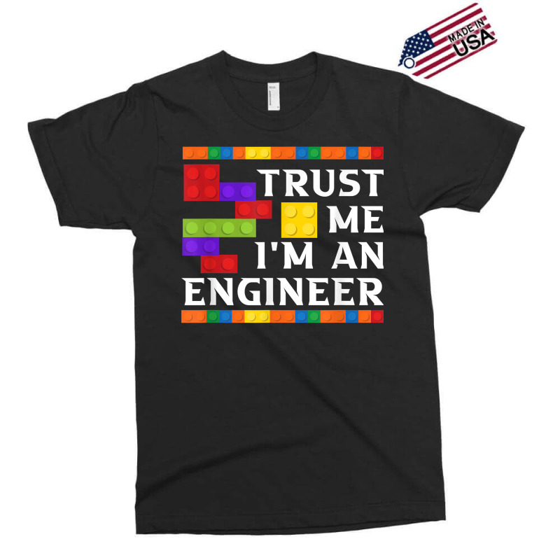 Engineer Children Kids Toy Big Building Blocks Build Builder T Shirt Exclusive T-shirt | Artistshot