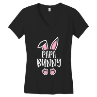 Good Papa Bunny Women's V-neck T-shirt | Artistshot