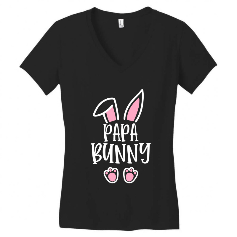 Good Papa Bunny Women's V-Neck T-Shirt by ingka cristya | Artistshot