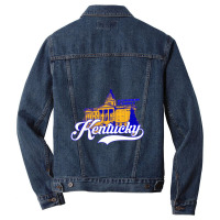 Bourbon County Kentucky Men Denim Jacket | Artistshot