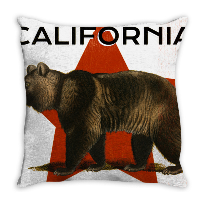 California    Cali Throw Pillow | Artistshot