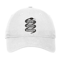 Death Before Dishonor   Marines Adjustable Cap | Artistshot