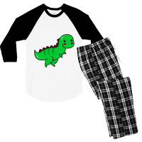 Megalosaurus Men's 3/4 Sleeve Pajama Set | Artistshot