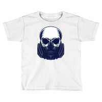 Gas Mask Skull Toddler T-shirt | Artistshot