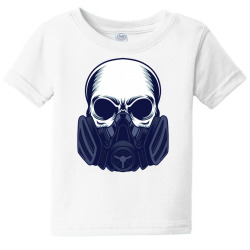 gas mask skull Baby Tee | Artistshot