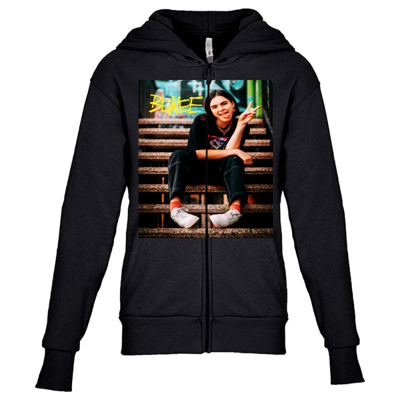 Bene - New Zealand Singer And Songwriter From Auckland Youth Zipper Hoodie by jbros | Artistshot