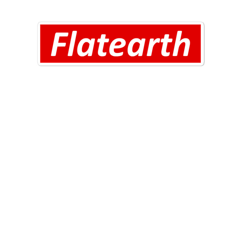 Flat Earth Shill Box Funny Parody T Shirt Sticker | Artistshot