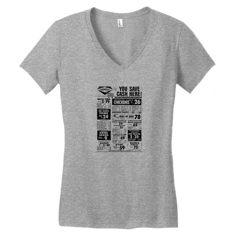 Shopwell Women's V-Neck T-Shirt by wardiyatre | Artistshot