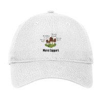 Morel Mushroom Moral Support Adjustable Cap | Artistshot