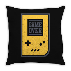 Game Over Throw Pillow | Artistshot