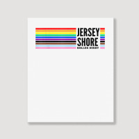 Jersey Shore Roller Derby Pride T Shirt Portrait Canvas Print | Artistshot