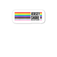 Jersey Shore Roller Derby Pride T Shirt Sticker | Artistshot