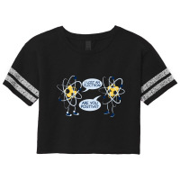 Atom Proton Electron Positive Word Game Scorecard Crop Tee | Artistshot