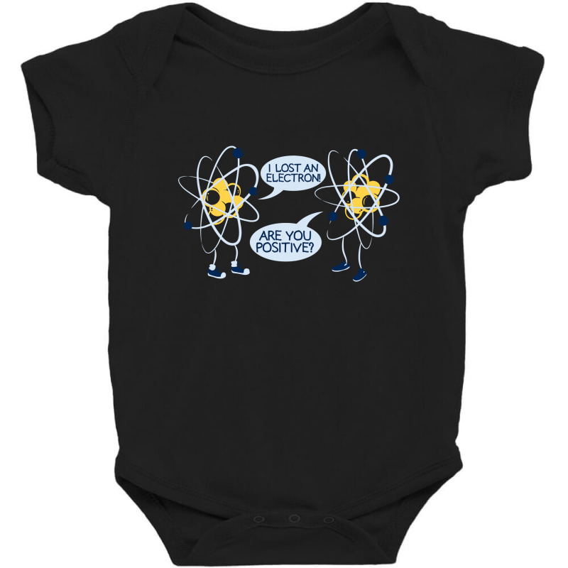 Atom Proton Electron Positive Word Game Baby Bodysuit by haelSwift | Artistshot