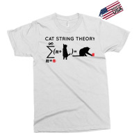 Cat String Theory Sarcastic Science Humor Funny T Shirt Exclusive T-shirt | Artistshot