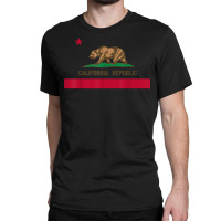 California Republic Flag Patriotic State Travel Usa T Shirt Classic T-shirt | Artistshot