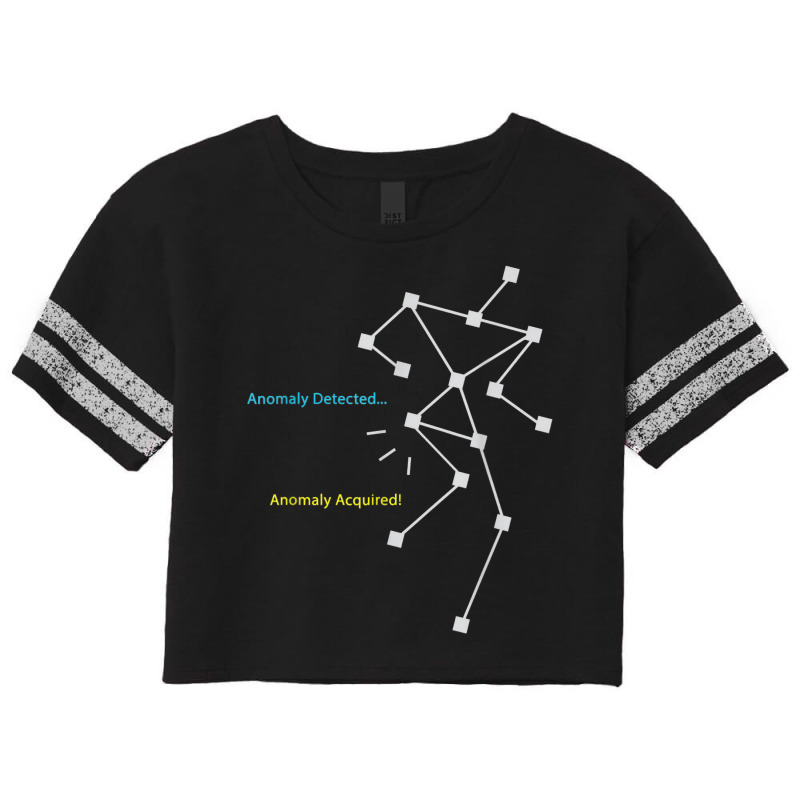 Anomaly Detected Sls Ghost Hunting   Funny Paranormal T Shirt Scorecard Crop Tee by darelychilcoat1989 | Artistshot