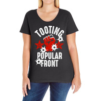 Popular Front Ladies Curvy T-shirt | Artistshot