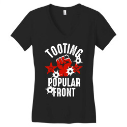 popular front Women's V-Neck T-Shirt | Artistshot