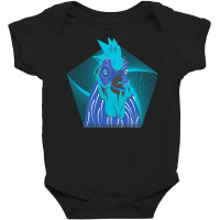 Rooster T  Shirt Screaming Rooster T  Shirt (3) Baby Bodysuit | Artistshot