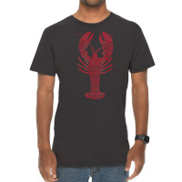 Craw Fest Red Crawdad Ad Destination Vintage Graphic T Shirt Vintage T-shirt | Artistshot