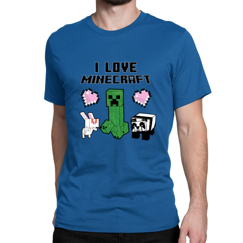 Custom Minecraft Classic T-shirt By Cm-arts - Artistshot