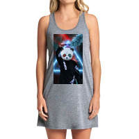 Panda Masked Man Tank Dress | Artistshot