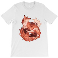 Red Fox 2018 Redraw T-shirt | Artistshot